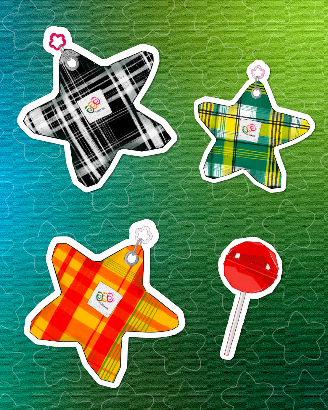 Planche de stickers A5 MARAKUJA x ENNJEE