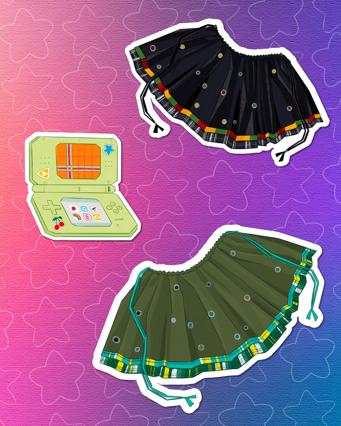 Planche de stickers A5 MARAKUJA x ENNJEE